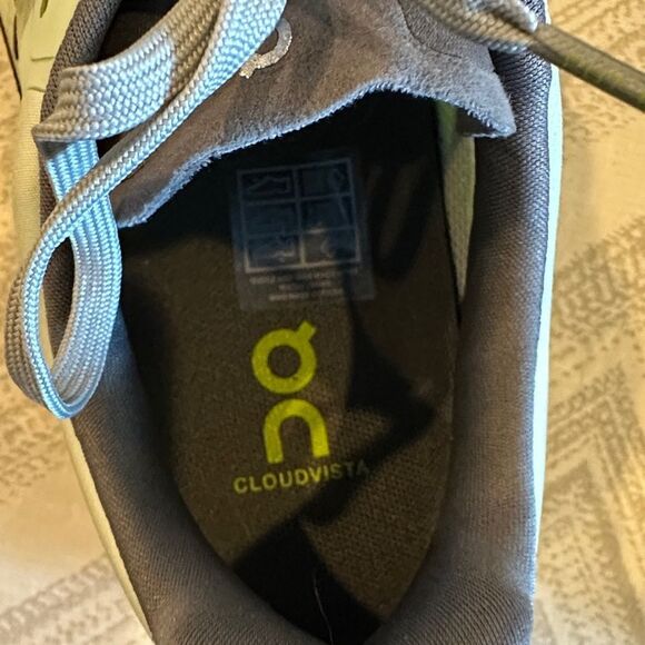 On Women’s Cloudvista 2 Lima Kiwi Trail Running Sneakers Size 8 - Picture 6 of 9